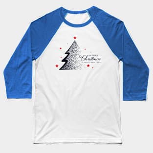 Merry Christmas & Happy New Year Baseball T-Shirt